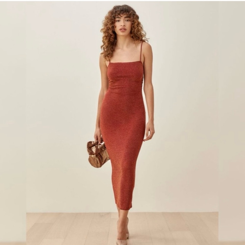 Reformation Breslin Dress, never worn with tags, size large